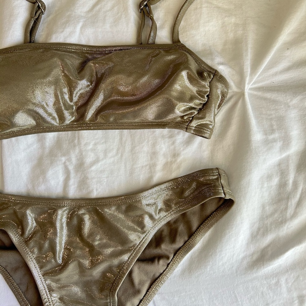 Target Chrome Bikini Set